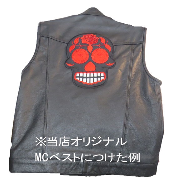 刺繍パッチ】SUGAR SKULL シュガースカルパッチ (H) | パッチ
