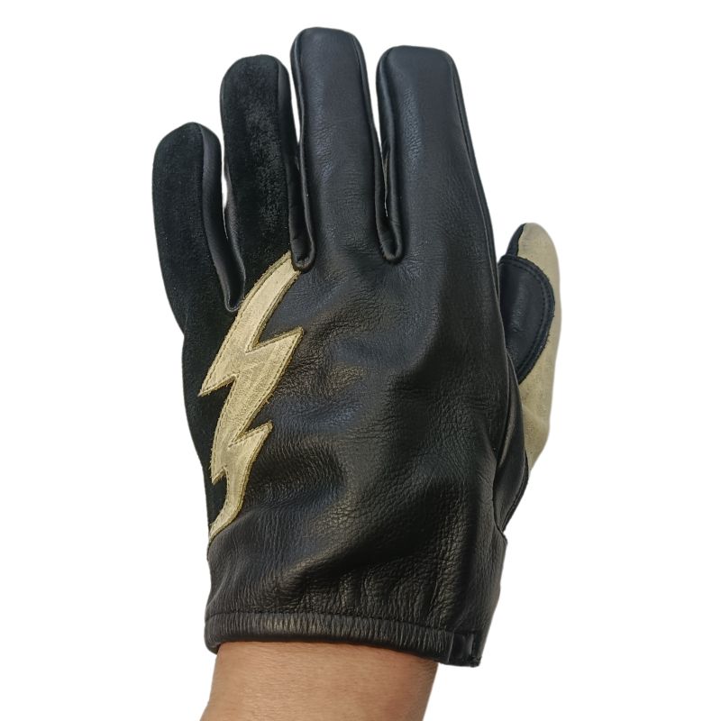 VIN&AGE VG24A-NS レザーグローブ ブラック XLサイズ 新品 Vin＆Age 送料無料 ヴィンアンドエイジ NAUGHTY SHORT GLOVES