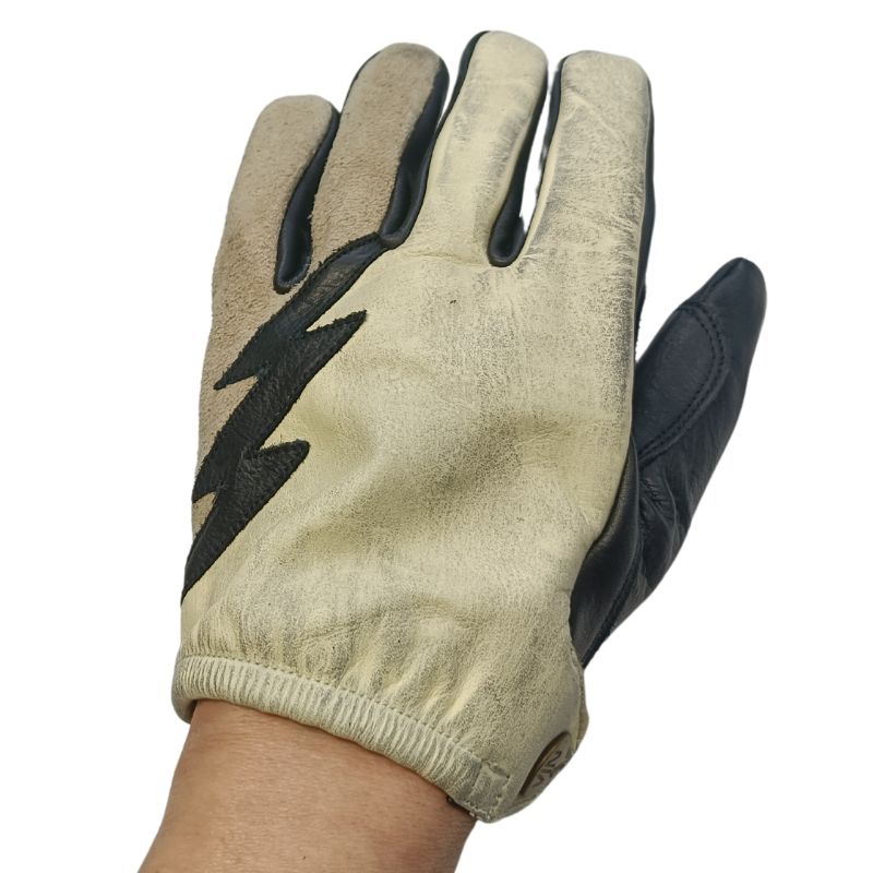 VIN&AGE VG24A-NS レザーグローブ アイボリー Lサイズ 新品 全2色【Vin&Age/ヴィン&エイジ】2025AW「Naughty Short Glove