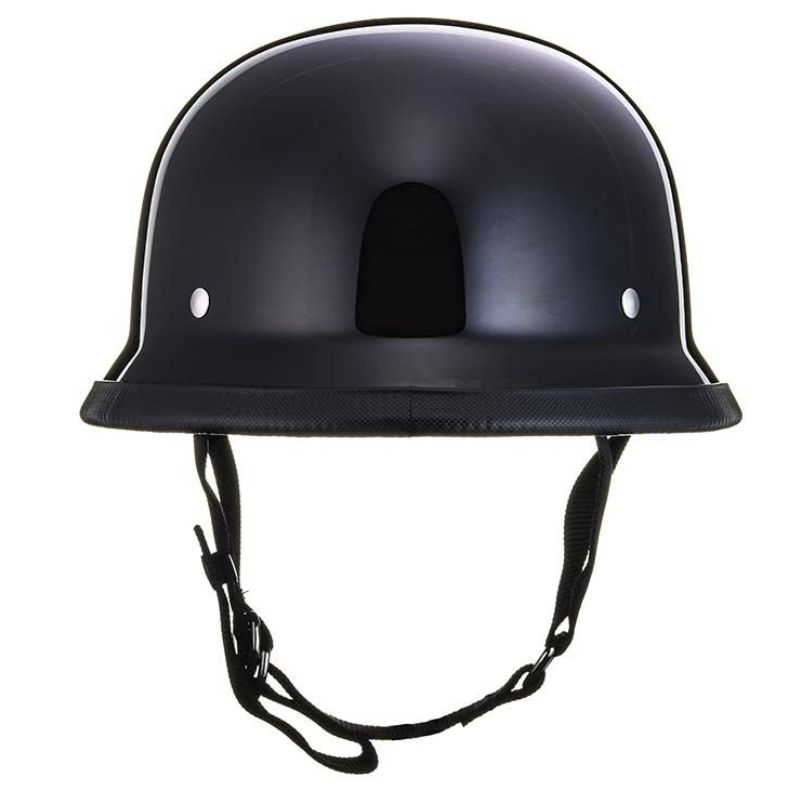 TT&CO.】USA ジャーマン ハーフヘルメット ブラック USA GERMAN HALF