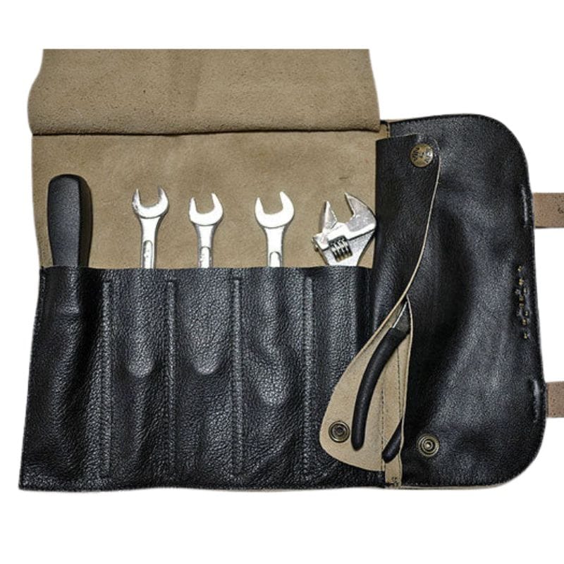 Vin＆Age LEATHER TOOL ROLL レザーツールロール スタッズあり (VTB1