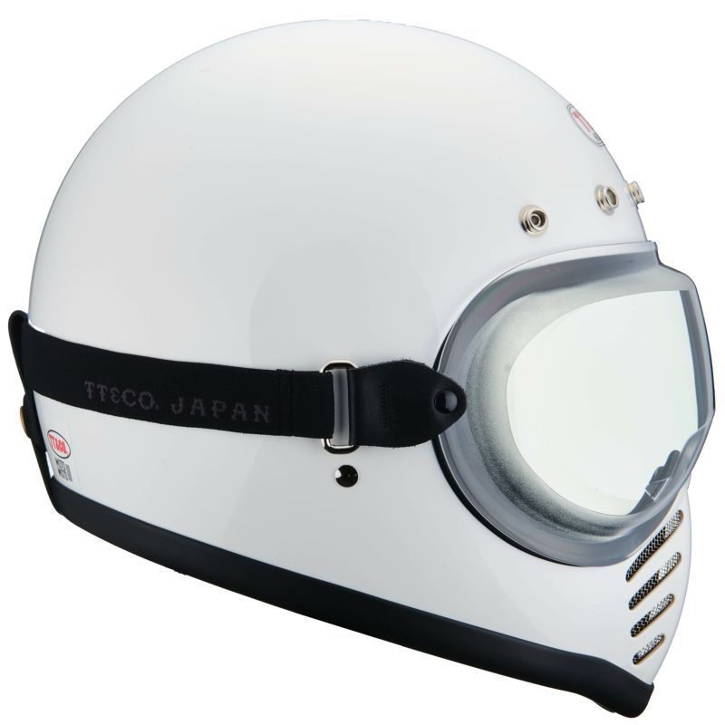 TT&CO. ゴーグル クリア ホワイト TT&CO.】ゴーグル クリア モトモト3 SG/DOT 専用 | すべての商品