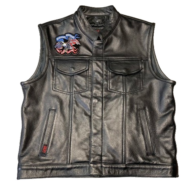 HOT LEATHERS】ホットレザーズ 「AMERICAN HERITAGE」イーグル 刺繍