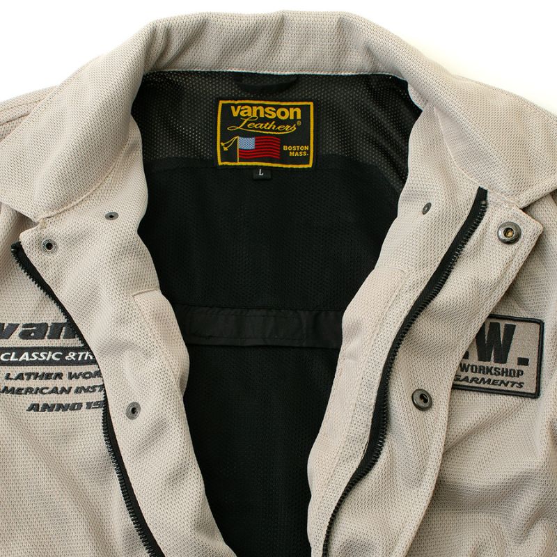 VANSON バンソン メッシュコーチジャケット（TVS2503S） | ブランド別