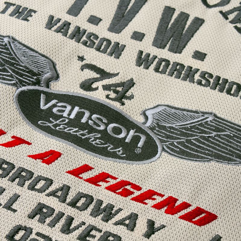 VANSON バンソン メッシュコーチジャケット（TVS2503S