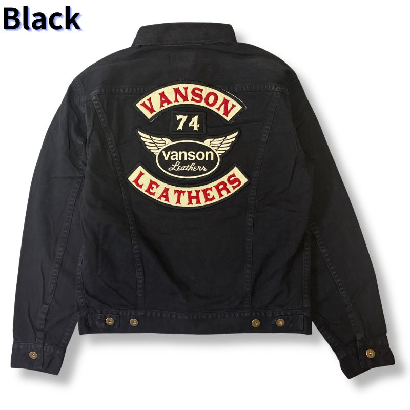 VANSON LEATHERS CUST TRACKER JACKET バンソン カスタムトラッカー