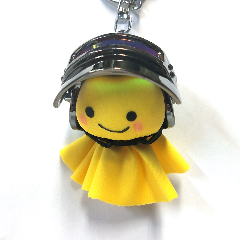 てるぼう＆甲冑ヘルメットキーホルダーセット 『クローム』 雨 梅雨