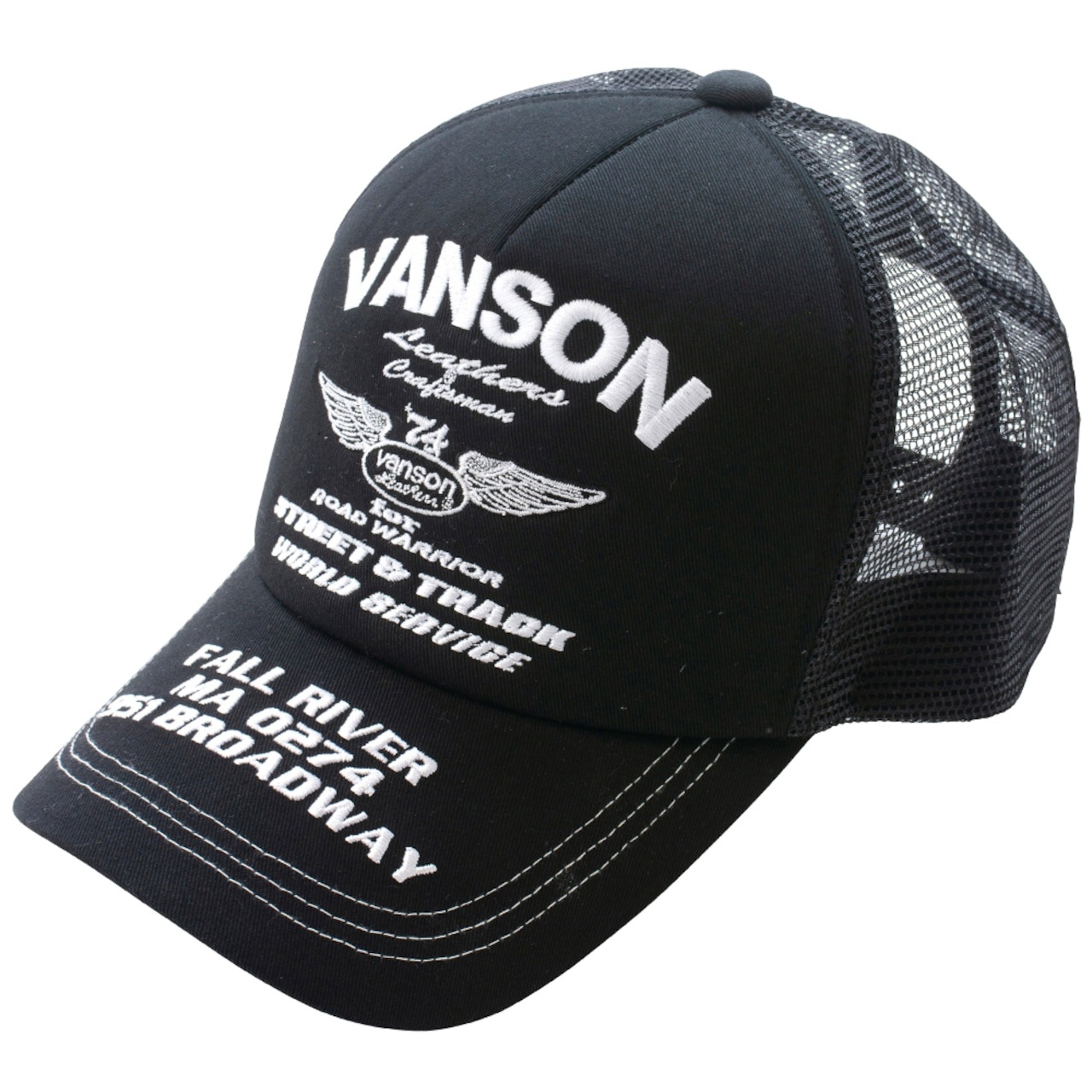 VANSON バンソン メッシュキャップ ｜2カラー｜(VS25703S
