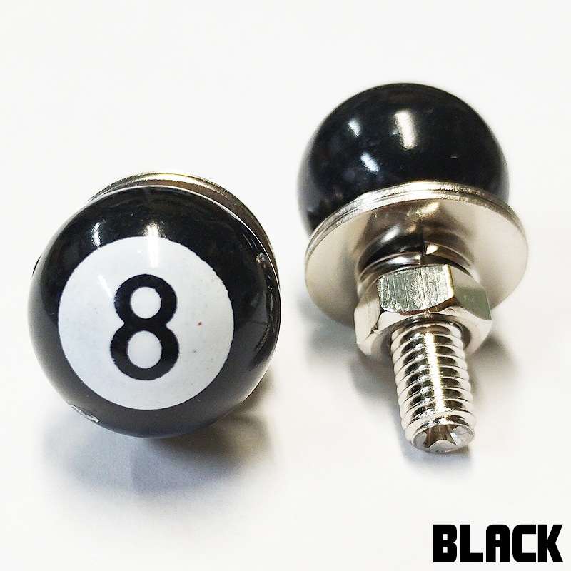 8BALL エイトボールタイプ ナンバースクリューセット ライセンス