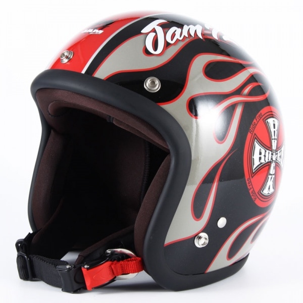 72JAM HELMET】ジャムテック 72JAM ジェット ヘルメット ROCK&ROLL 72JAM HELMET】ジャムテック 72JAM ジェット ヘルメット ROCK&ROLL