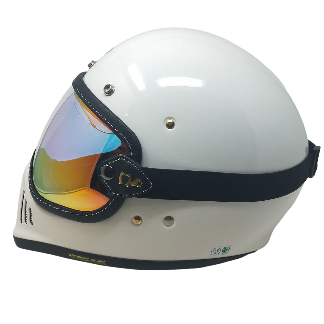 ZERO VISOR SHIELD ゼロバイザーシールド バブルレンズ｜レインボー