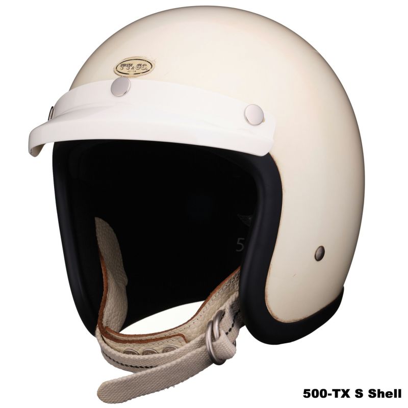 TT&CO.】500-TX 専用バイザー アイボリー | すべての商品