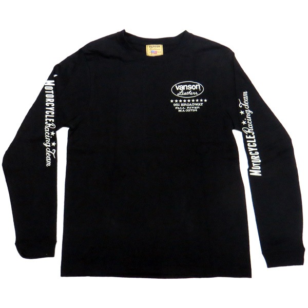 VANSON バンソン ドライロングTシャツ「USA WINGS」ユーエスエー