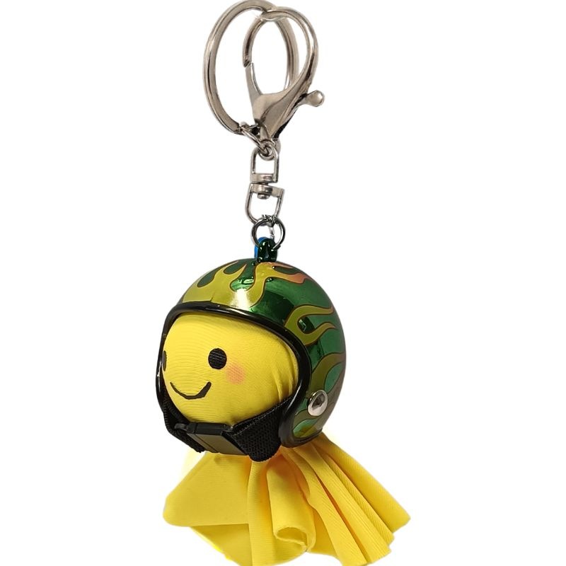 てるぼう＆ヘルメットキーホルダーセット『フレイム