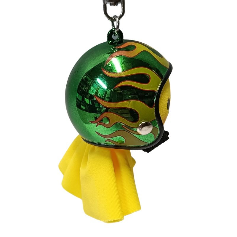 てるぼう＆ヘルメットキーホルダーセット『フレイム