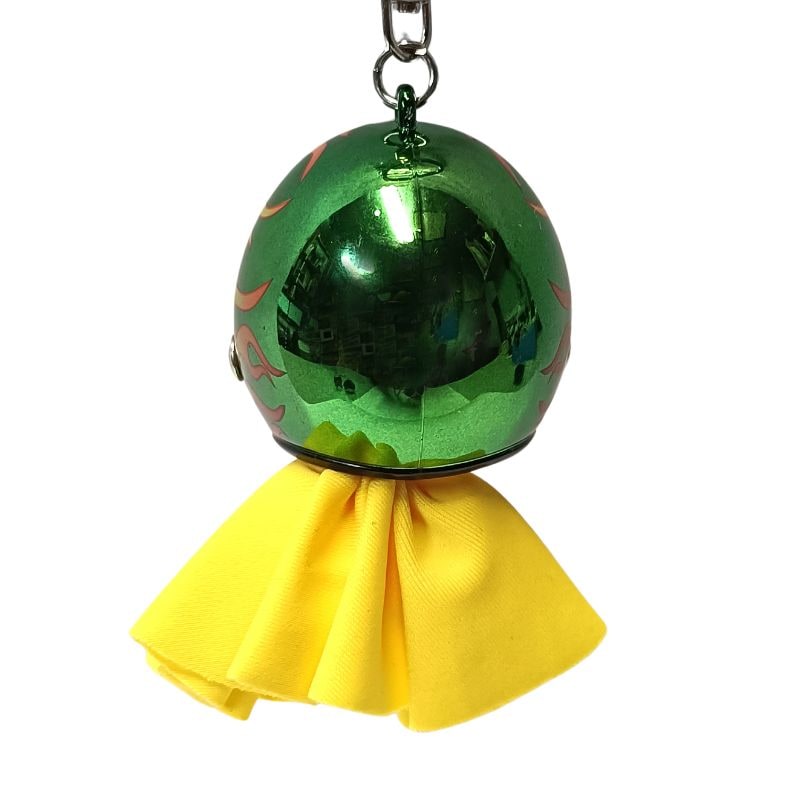 てるぼう＆ヘルメットキーホルダーセット『フレイム