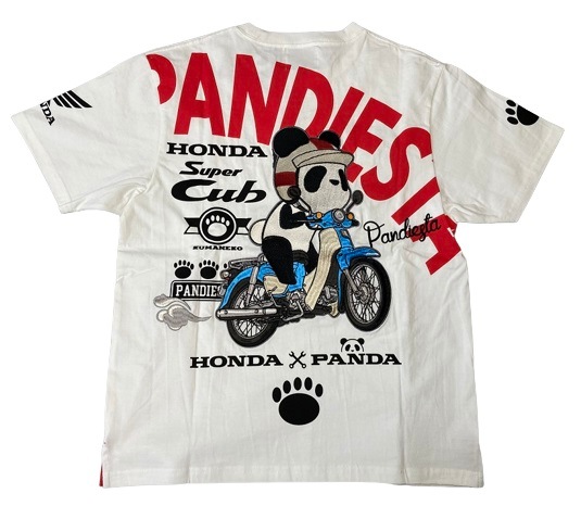 Honda×Pandiesta SUPER CUB S/STee 半袖Tシャツ コラボ企画(523503
