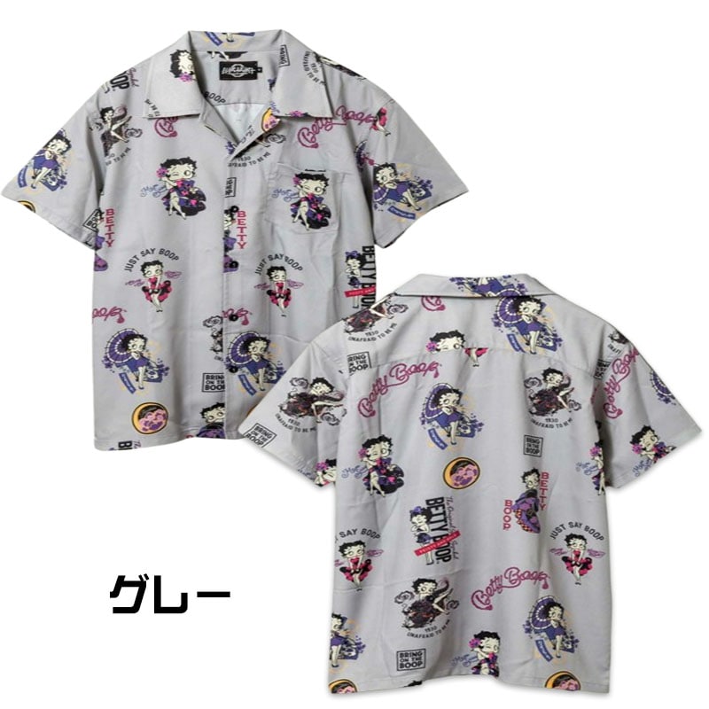 セール！45%オフ！】HARAKIRI×BETTY BOOP ハラキリ ベティ 総柄