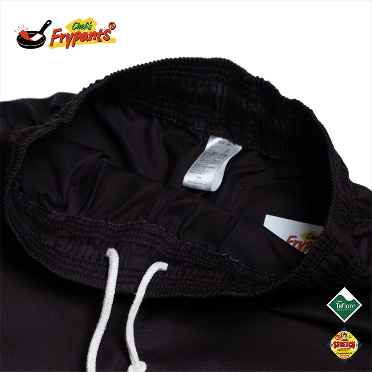 COOKMAN/クックマン Chef's Frypants Black シェフパンツ フライパンツ