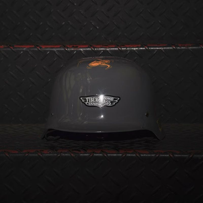 TT&CO.】RIPPER MAGAZINE x TT&CO. ジャーマン ハーフヘルメット FRP