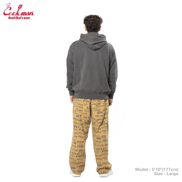 COOKMAN/クックマン シェフパンツ セミワイド Chef Pants Semiwide