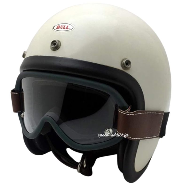 バルファルディー バイクゴーグル ブラウン色 新品同様 baruffaldi SUPERCOMPETITION GOGGLE（バルファルディスーパー