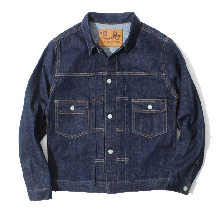 児島ジーンズ 15oz セルビッチデニムジャケット 2nd Model (RNB