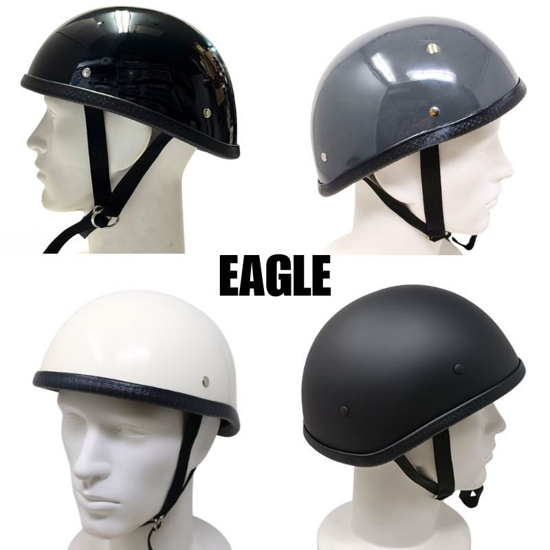 MOTOBLUEZ 装飾用ハーフヘルメット（イーグル）｜半ヘル｜EAGLE