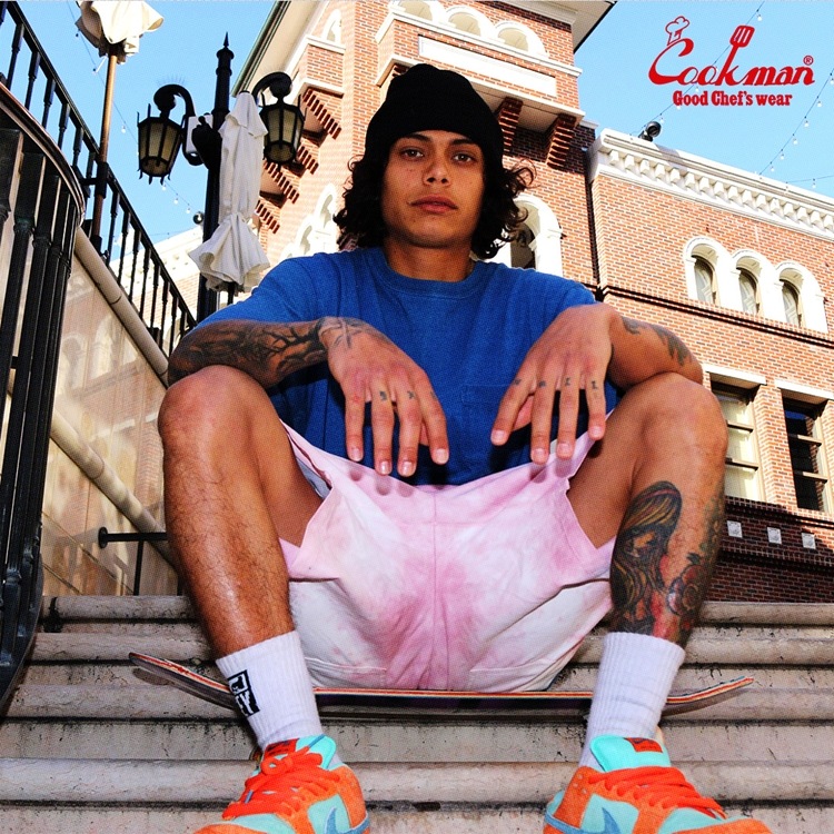 COOKMAN/クックマン Chef Pants Short シェフパンツ「Cabernet Stain