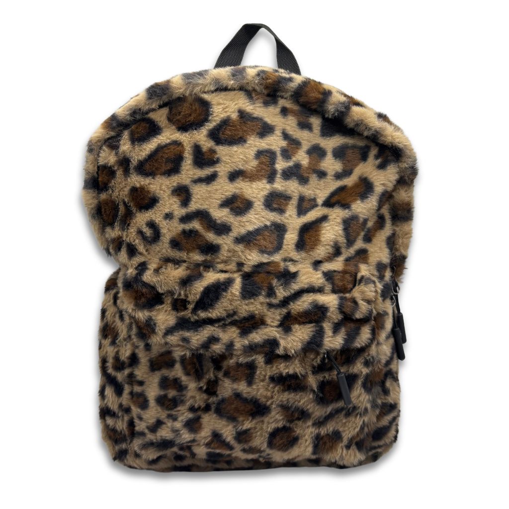 バックパック 「Leopard」フェイクファー リュックサック レディース