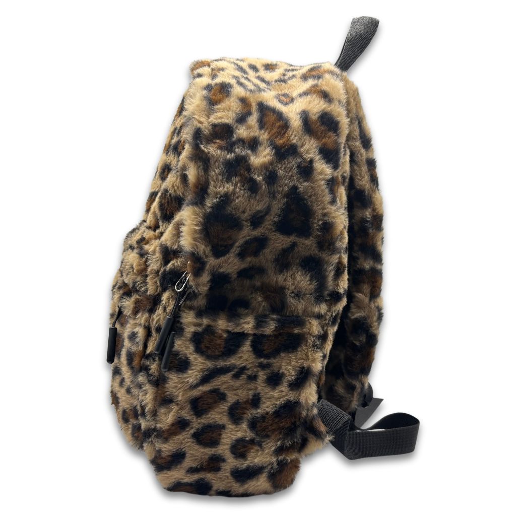 バックパック 「Leopard」フェイクファー リュックサック レディース