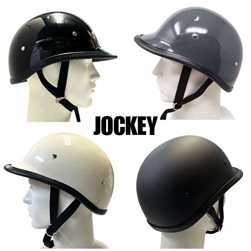 MOTOBLUEZ 装飾用ハーフヘルメット ジョッキー MOTOBLUEZ 装飾用ハーフヘルメット（ジョッキー）｜半ヘル｜JOCKEY