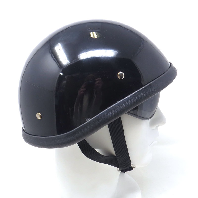 アメリカン ノベルティ ヘルメット スモーキー 黒 L JACKSUN'S 【ジャックサンズ】 NOVELTY HELMETS LIMITED CLASSIC