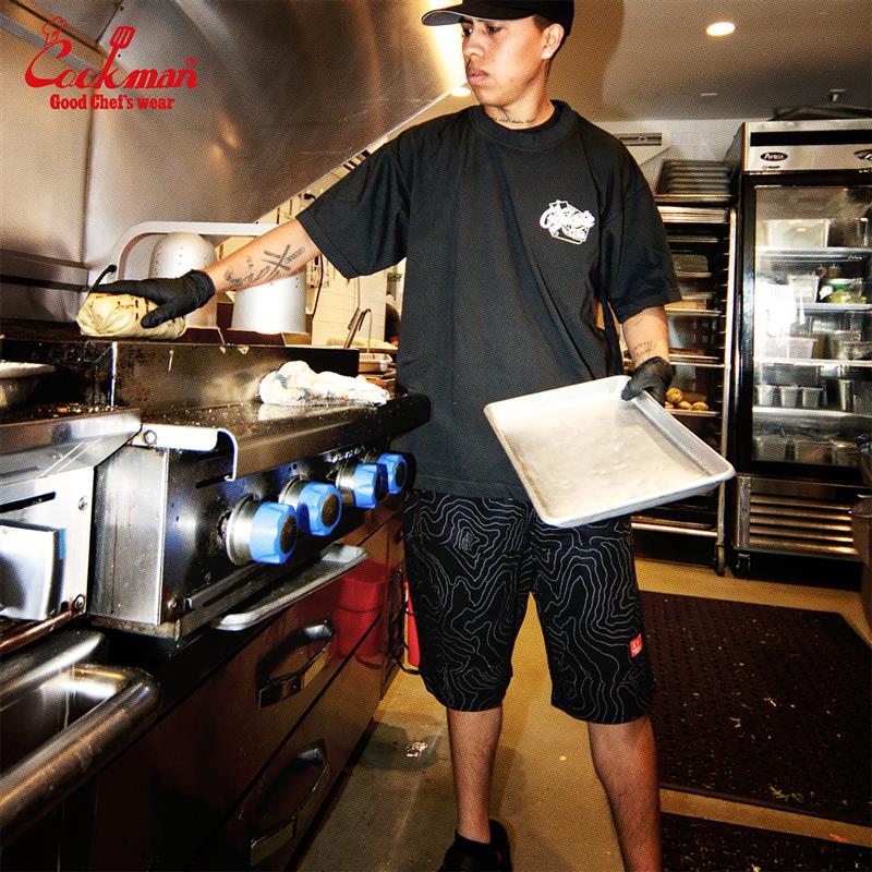 COOKMAN/クックマン Chef Pants Short Front pocket シェフパンツ「Big