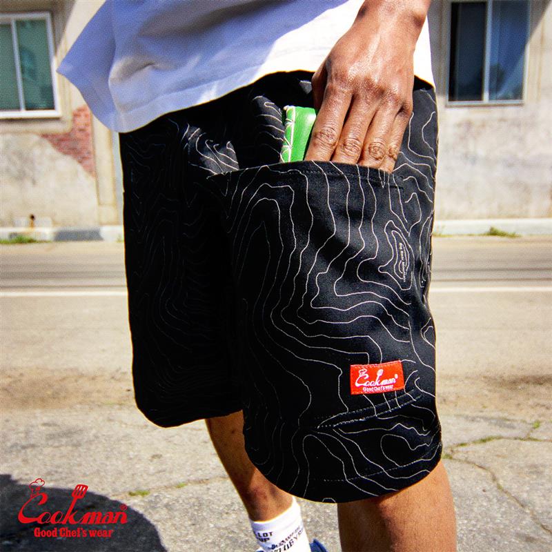 COOKMAN/クックマン Chef Pants Short Front pocket シェフパンツ「Big