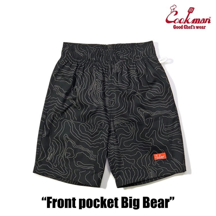 COOKMAN/クックマン Chef Pants Short Front pocket シェフパンツ「Big