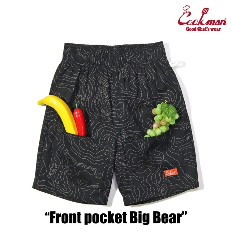 COOKMAN/クックマン Chef Pants Short Front pocket シェフパンツ「Big