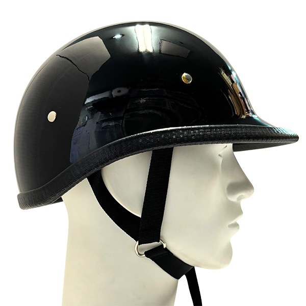 ☆ジョッキーヘルメット☆ JOCKEY HALF HELMET/ジョッキーハーフヘルメット/ブラック HORIZON