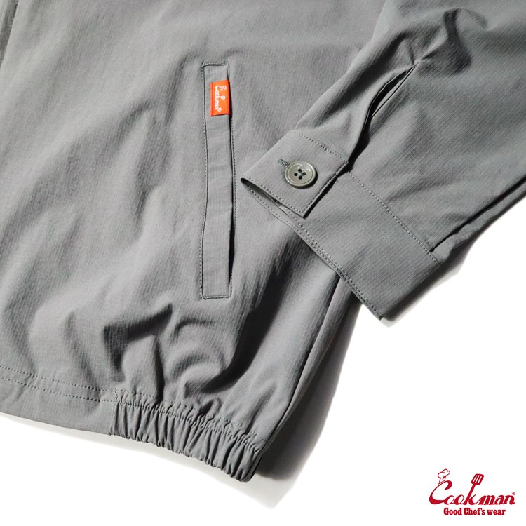 COOKMAN/クックマン Delivery Jacket Light Gray デリバリージャケット