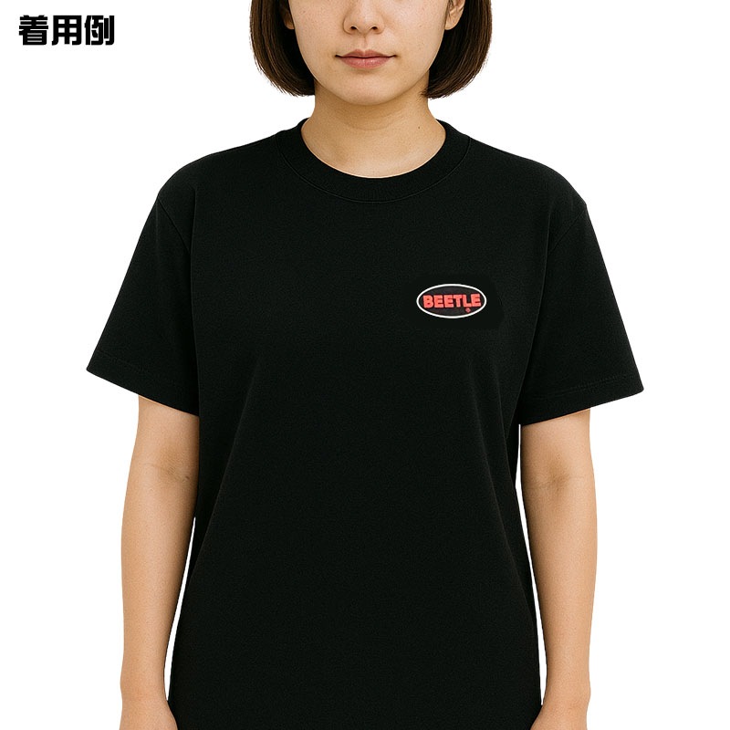 OCEANBEETLE 25th anniversary Short-sleeve shirt │ブラック or