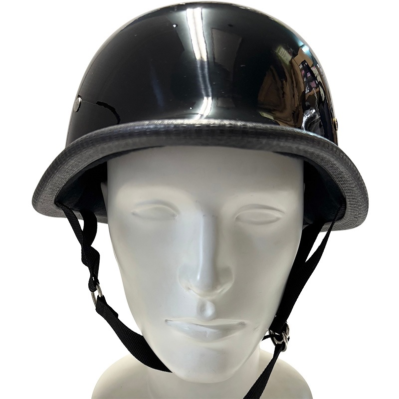 装飾用 半ヘル ジャーマンヘルメット ナチヘル マットブラック Mサイズ ナチヘル マットブラック XLとL セット : NPLUS 装飾