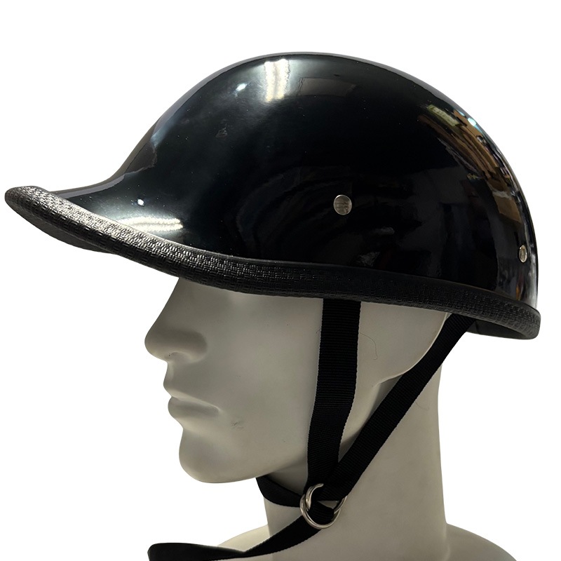 送料無料！装飾用ハーフヘルメット（グーステール）<Yストラップ