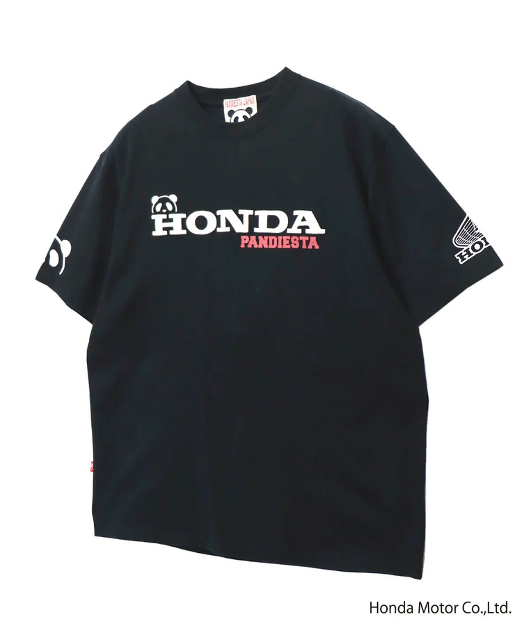 Honda×Pandiesta パンディエスタ ホンダ WING SAGARA 半袖Tシャツ