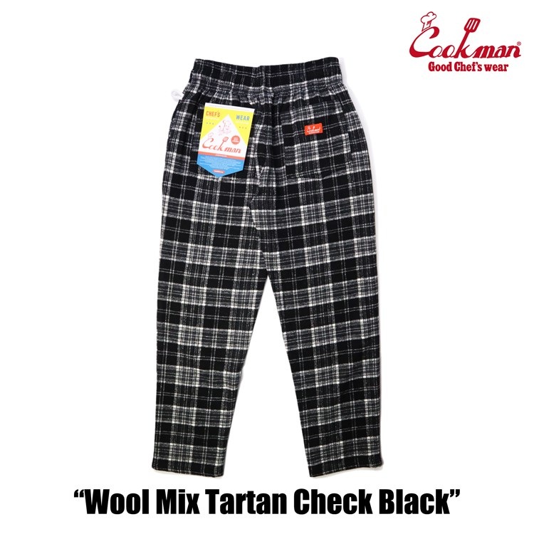 COOKMAN/クックマン シェフパンツ ウールミックス Chef Pants