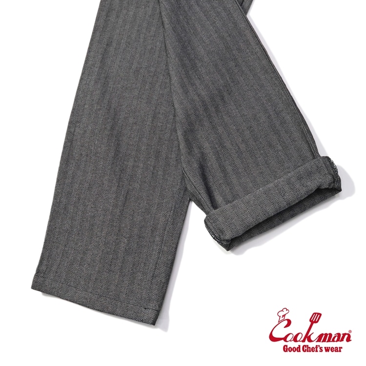 COOKMAN/クックマン Chef Pants Semiwide シェフパンツ「Herringbone