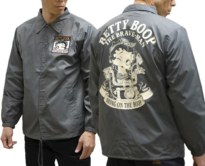 ジャケット・アウター betty BR×BETTYコラボ ロゴ刺繍N-2Bフライトジャケット The BRAVE-MAN