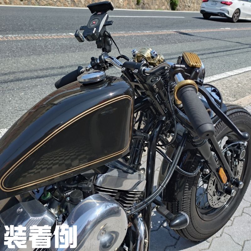 ホーネット250  ファルコン ファルコン ハンドル メッキ｜ALCAN HANDS THUNDER MOTORCYCLES