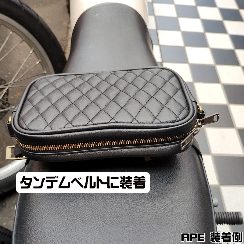 DIN MARKET / ディンマーケット マルチポーチ｜MULTI POUCH｜ブラック