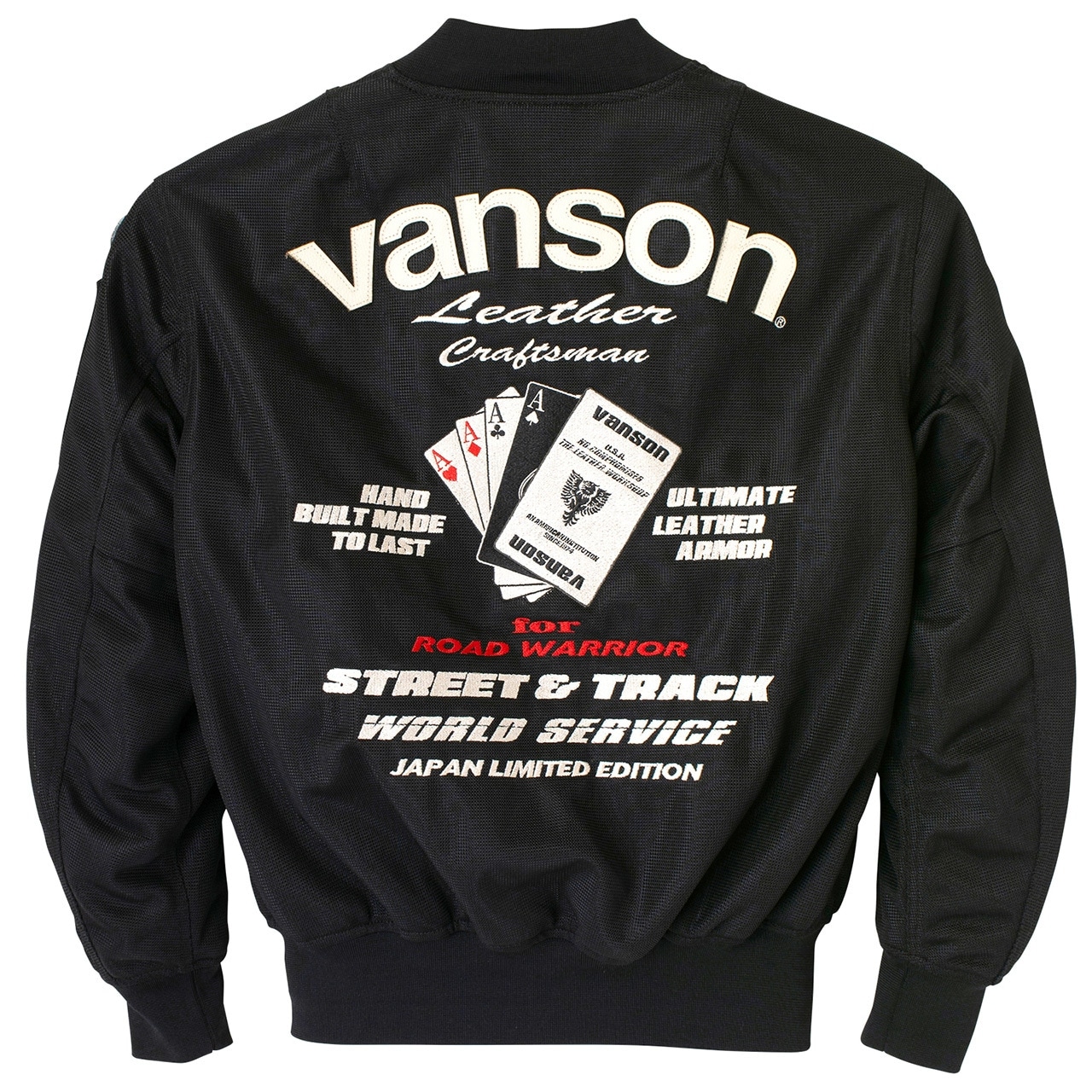 30％OFF！】VANSON バンソン メッシュMA-1ジャケット｜3カラー