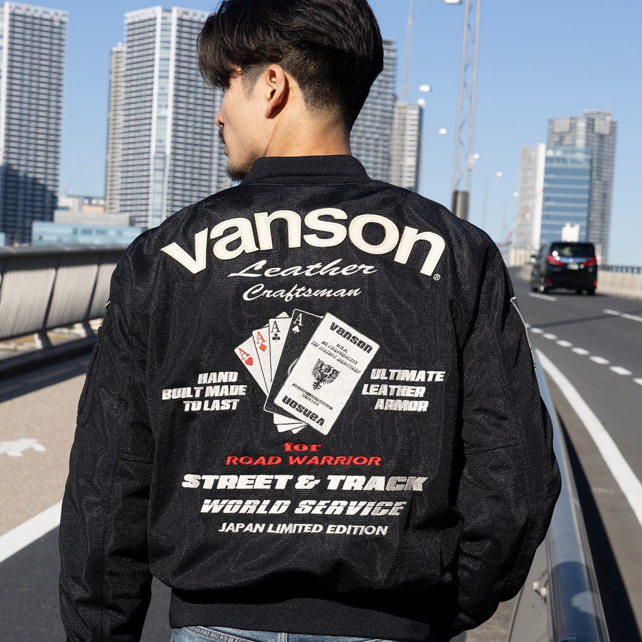 30％OFF！】VANSON バンソン メッシュMA-1ジャケット｜3カラー